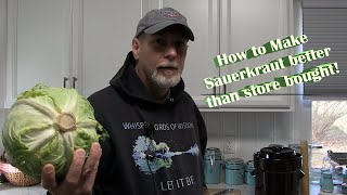 How to Make Sauerkraut Thats Better than Store Bought [upl. by Alleroif891]