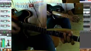 Guitar Corner by Randy Chimes Of Freedom Byrds strumming  90 [upl. by Eskil271]