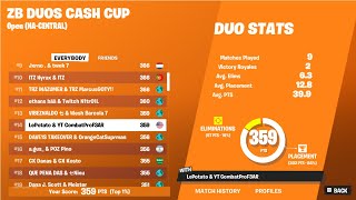 ZB Duos Cash Cup [upl. by Marquita903]