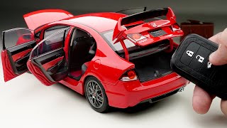 Unboxing of Most Realistic Honda Civic Type R 118 💖 Scale Diecast Model Car [upl. by Downing145]