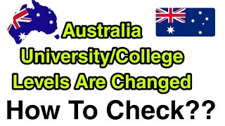 How To Check Assessment Level Of College Of Australia shorts [upl. by Ellehs]