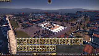 Rome 2 Hellenika Mod  Another way to quell the Mytilene rebellion [upl. by Niroht]