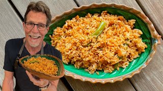 SlowCooked Mexican Red Rice A Classic Accompaniment Made Easy  Rick Bayless Taco Manual [upl. by Ande455]