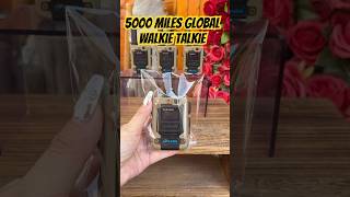 Reaching distance more than 5000 miles walkietalkie twowayradio [upl. by Ecilegna]