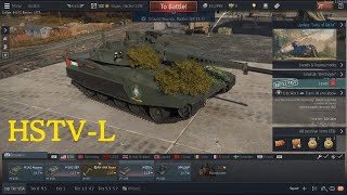 War Thunder HSTVL Game play 4K PS5 [upl. by Annoya]