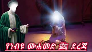 የነብዩ ሙሐመድ ﷺ ደረጃ  ኡስታዝ ሳዳት ከማል  Amharic dawa  sadat kemal new  August 30 2024 [upl. by Ohl]