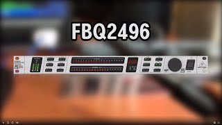 베링거 behringer FBQ2496 피드백 디스트로이어 파라메트릭 이퀄라이저 사용법 [upl. by Gannie]