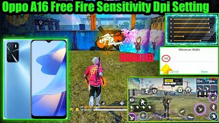 Oppo A16 Free Fire SensitivityDPIHeadshotCustom Hud Setting [upl. by Zaller]