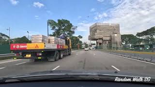 Singapore Driving PIE amp Lornie Road amp CTE [upl. by Ynatil]