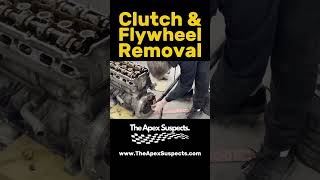 Clutch amp Flywheel bmw e36 engineswap enginebuild projectcar mechanic car cars shorts short [upl. by Sarene]