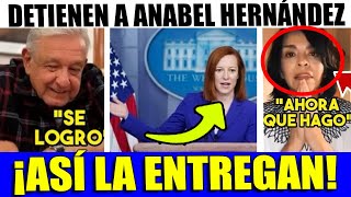 ULTIMA HORA CAE ANABEL EN ESTADOS UNIDOS ¡ASI LA ENTREGAN A MEXICO [upl. by Gershon]