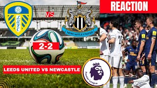 Leeds United vs Newcastle 22 Live Stream Premier league Football EPL Match Commentary Highlights [upl. by Eidlog]