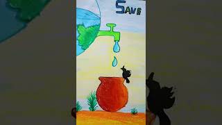 Save the water 💦 save water save earth 🌍🙏 no water no earth 🌎🌍 [upl. by Hnahc609]