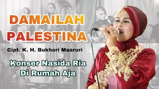 DAMAILAH PALESTINA  NASIDA RIA KONSER DI RUMAH AJA  Live Performance [upl. by Imalda]