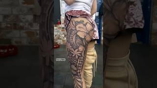 Tribal tattoo design………tattoo trending diytattoo shorts [upl. by Ludvig216]