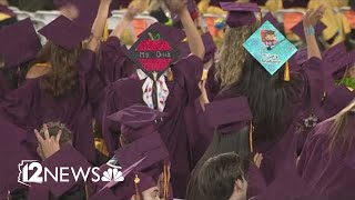 ASU holds undergraduate commencement at Mountain America Stadium [upl. by Asilec]