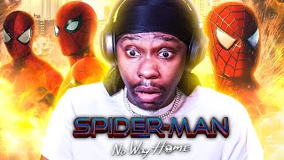 My First Time Watching SpiderMan No Way Home  Movie Reaction [upl. by Gladine]