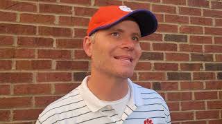 Clemson offensive coordinator Brandon Streeter post Syracuse [upl. by Arraik]