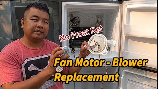 Fan motor replacement of a Non Frost Refrigerator [upl. by Remington]