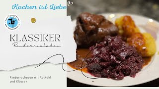 Rinderrouladen mit Rotkohl und Klößen – das perfekte Festessen [upl. by Osbourn]