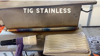 TIG Welding Techniques for Stainless Tee Joint [upl. by Goodhen657]