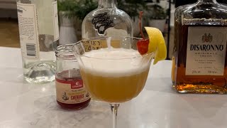 Simple amaretto sour recipe [upl. by Oca]