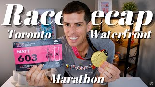 RACE RECAP of the 2023 Toronto Waterfront Marathon [upl. by Wilder]