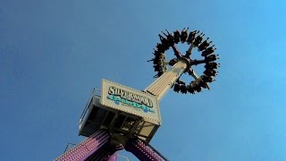 SpinCycle offride HD Silverwood Theme Park [upl. by Enneibaf]