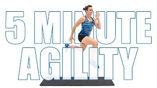 5 Minute Fat Burning Agility Workout [upl. by Schargel280]