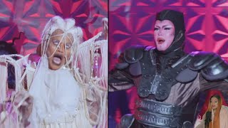 Chanel OConor vs Rileasa Slaves  Rupauls Drag Race UK Season 6 Lipsync Battle [upl. by Airdni]