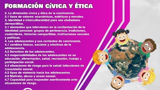 CURSO COMIPEMS GRATUITO 2024 FORMACIÓN CIVICA Y ETICA  CLASE 2 [upl. by Greerson451]