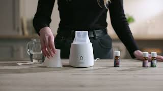 Yankee Candle® Ultrasonic Aroma Diffuser  How To Use [upl. by Cirle730]