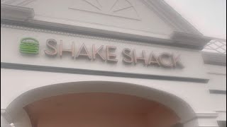 Shake Shack Review excuse them talking in video funnyshakeshack fyp foryou [upl. by Nickolas780]