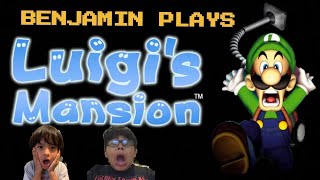 Benjamin Gamer Episode 46 Benjamin Plays LUIGI’S MANSION 2001 Ft Matteo Scary [upl. by Bethina]