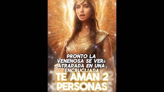 DOS PERSONAS TE AMAN💕 amor tarot dios religion espiritualidad expareja [upl. by Leitman]