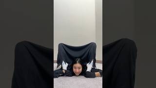 Creepy Moves to do for Halloween 🎃 halloween ghost contortion shorts [upl. by Yliram]