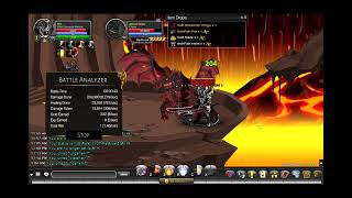 AQW  Archfiend Dragonlord solo in 2 minutes with Elemental Warrior and no potions with forge [upl. by Bigot]