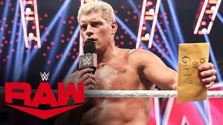 Cody Rhodes does a gender reveal after Raw goes off the air Raw exclusive Feb 23 2024 [upl. by Sybil]