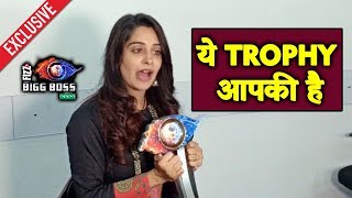 Dipika Kakar Dedicates Bigg Boss 12 Trophy To Fans  DipStars [upl. by Ainehs]