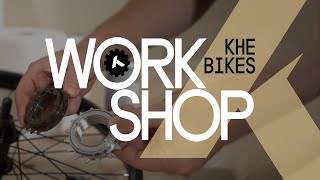 KHEbikes WorkShop  BMX Freilauf Driver  Ritzel wechseln [upl. by Armyn]