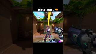 Vyse vs vyse pistol duel 😆 valorant valorantclips [upl. by Eillac45]