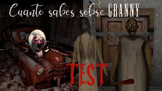 ¿CUÁNTO SABES SOBRE GRANNY TEST  Granny El Juego [upl. by Shotton]