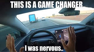 2024 Tesla Model 3 Autopilot FSD Demo  First Time [upl. by Heida936]