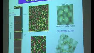 Prof AnPang Tsai  Formation and Structure of Quasicrystal in CdYb Class [upl. by Dawna708]