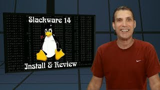 Slackware 14 Install amp Review [upl. by Katherina]