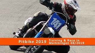 PITBIKE TRAINING amp RACE MEMMINGEN TM 85 SMX  FLORIAN WEISS RACEFLO [upl. by Anoi]