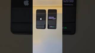 iPhone 11 vs Samsung S20 5G boot up iOS 1761 vs Android 13 iphonevssamsung iosvsandroid shorts [upl. by Jentoft]