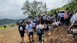 Terceira parada da caminhada da VII Jornada Juvenil na Serra de Fartura  SP [upl. by Edahsalof]