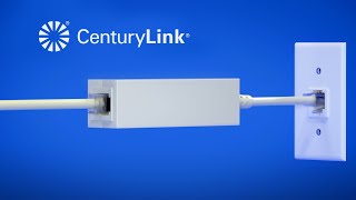 How to install your CenturyLink DSL filter [upl. by Llen]