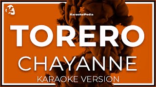 Chayanne  Torero LETRA INSTRUMENTAL KARAOKE [upl. by Oreves677]